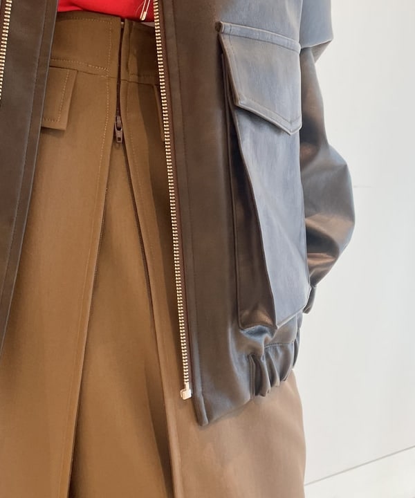 ハルキ　モモナさんの「BEAMS WOMEN｜メッシュ トリム カップ キャミソール」を使ったコーディネート