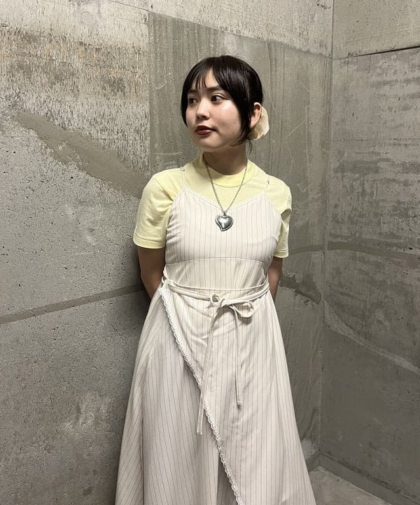 星野 真依さんの「BEAMS WOMEN｜ボーイ ベーシック Tシャツ」を使ったコーディネート