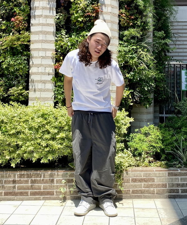りくっしーさんの「BEAMS WOMEN｜BEAMS / ロールアップ ワッチキャップ」を使ったコーディネート