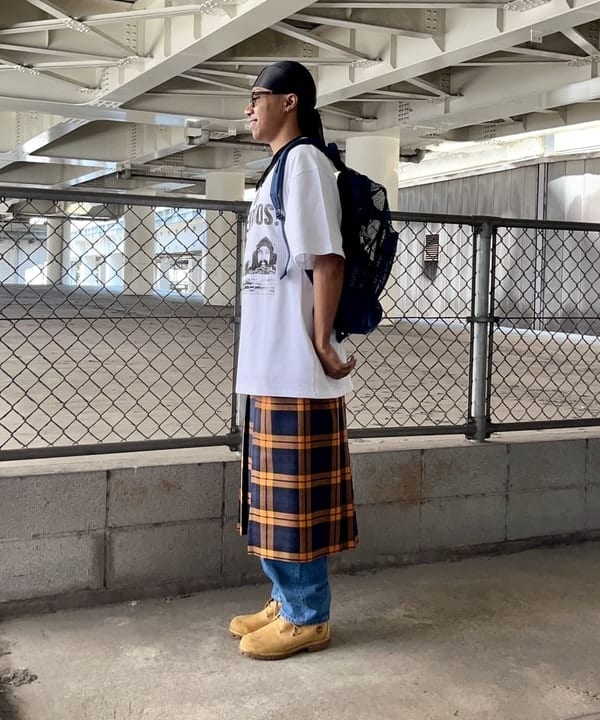 NADEL ナデールさんの「BEAMS WOMEN｜ワイド テーパード デニム」を使ったコーディネート