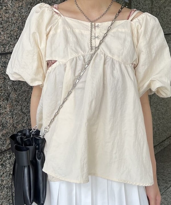 あさひさんの「BEAMS WOMEN｜リボン バッグ」を使ったコーディネート