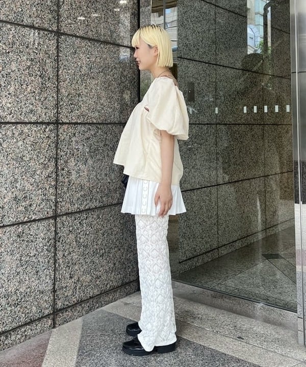 あさひさんの「BEAMS WOMEN｜リボン バッグ」を使ったコーディネート