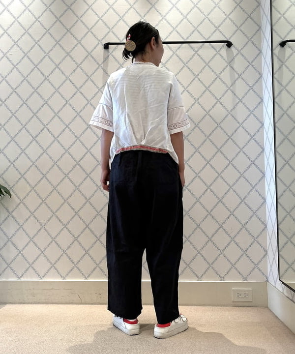 つぼさんの「BEAMS WOMEN｜チェッカー ヘアクリップ」を使ったコーディネート