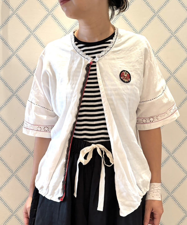 つぼさんの「BEAMS WOMEN｜チェッカー ヘアクリップ」を使ったコーディネート