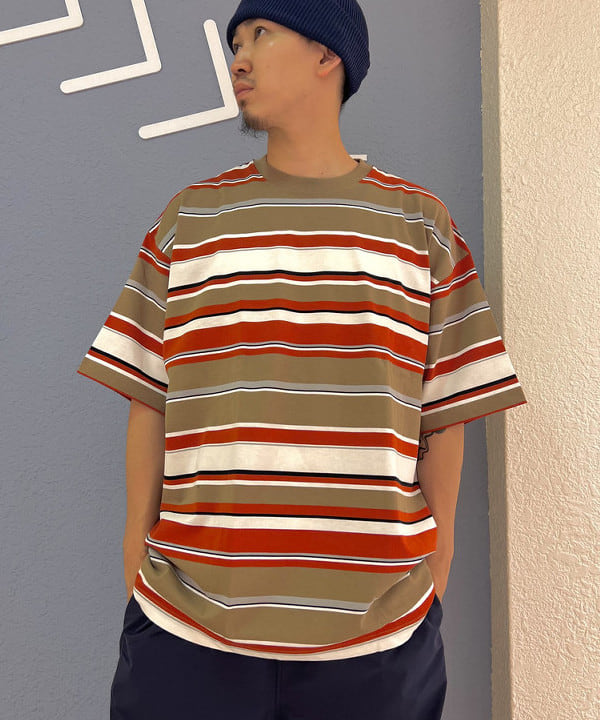 石郷岡 稜さんの「BEAMS / ロールアップ ワッチキャップ」を使ったコーディネート