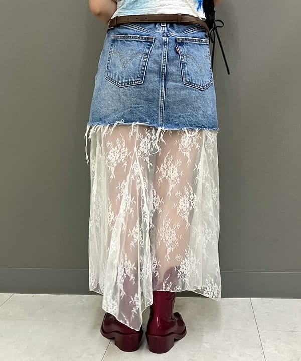 ヒカリさんの「BEAMS WOMEN｜BEAMS BOY / 樹脂 パール ロング ネックレス」を使ったコーディネート