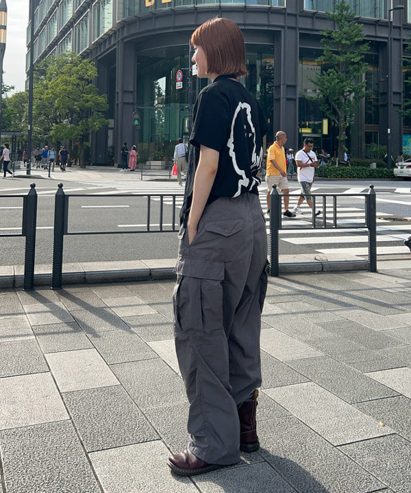 Hazukiさんの「BEAMS WOMEN｜BEAMS / ビッグ 6ポケット カーゴパンツ」を使ったコーディネート