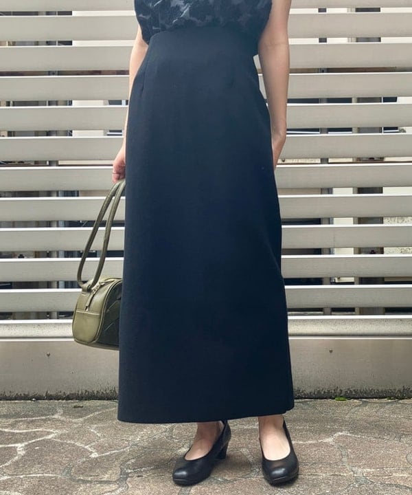 YUIさんの「BEAMS WOMEN｜シンプル タイト ニットスカート .M.」を使ったコーディネート