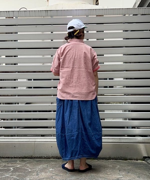 Kyooka Sayakaさんの「BEAMS WOMEN｜WAREHOUSE & CO. &times; BEAMS BOY / 別注 ステンシル リバーシブル Tシャツ」を使ったコーディネート