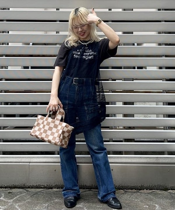 ナツハさんの「BEAMS WOMEN｜淡水 パール ネックレス」を使ったコーディネート