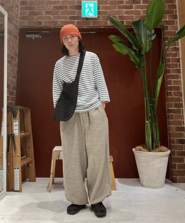 ハルさんの「BEAMS WOMEN｜BEAMS PLUS / コットン リネン ワッチキャップ」を使ったコーディネート