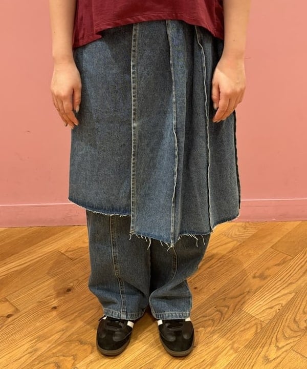 ここあさんの「BEAMS WOMEN｜レースアップ ポケット バッグ」を使ったコーディネート