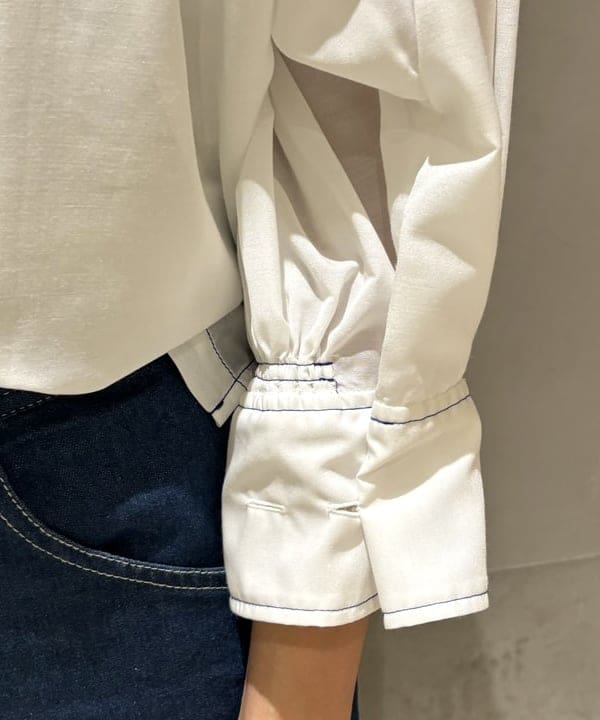 葵さんの「BEAMS WOMEN｜maturely / Lawn Gather Stitch Smock」を使ったコーディネート