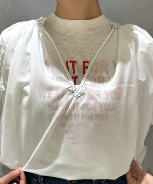葵さんの「BEAMS WOMEN｜maturely / Lawn Gather Stitch Smock」を使ったコーディネート