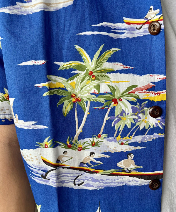 槙山 賢斗さんの「BEAMS WOMEN｜DALE HOPE / 別注 Short Sleeve Aloha Shirt」を使ったコーディネート