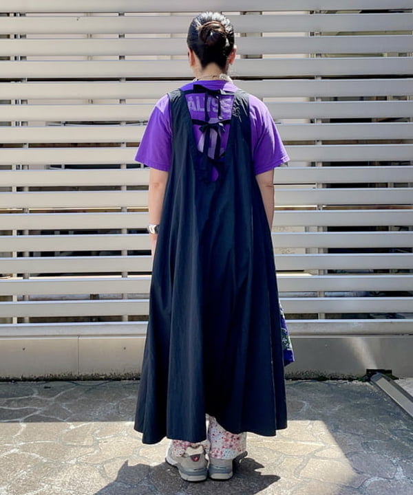 コウリキ　マミさんの「BEAMS WOMEN｜BEAMS BOY / イレギュラー バンダナ バッグ」を使ったコーディネート