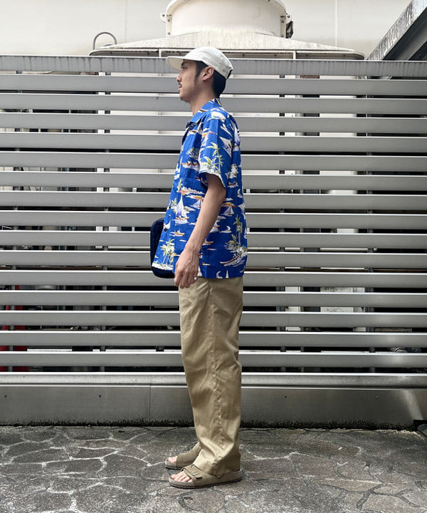 高遠 恒巳さんの「BEAMS WOMEN｜DALE HOPE / 別注 Short Sleeve Aloha Shirt」を使ったコーディネート