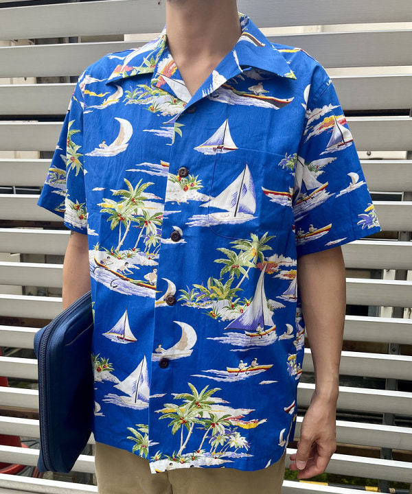 高遠 恒巳さんの「BEAMS WOMEN｜DALE HOPE / 別注 Short Sleeve Aloha Shirt」を使ったコーディネート
