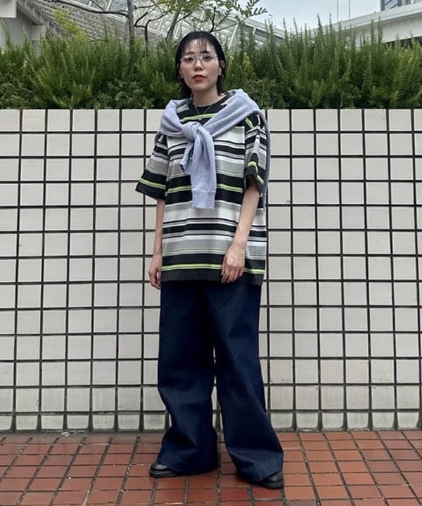 なるみさんの「GOOD ROCK SPEED / 別注 カレッジ クルー スウェット」を使ったコーディネート