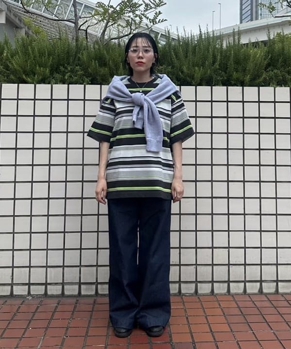 なるみさんの「GOOD ROCK SPEED / 別注 カレッジ クルー スウェット」を使ったコーディネート