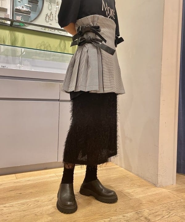 キホさんの「BEAMS WOMEN｜MIYAO_QuiltSK_SP」を使ったコーディネート