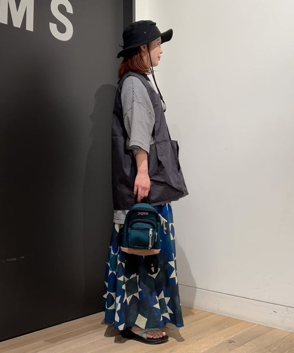 安藤 菜央さんの「BEAMS WOMEN｜THE NORTH FACE / Brimmer Hat」を使ったコーディネート