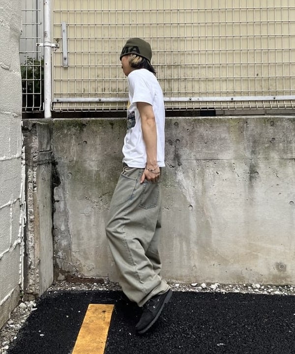 菊田 悠さんの「BEAMS WOMEN｜ワイド テーパード デニム」を使ったコーディネート