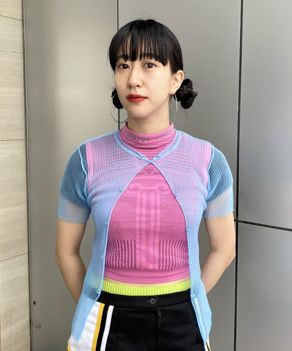 マツド ユメカさんの「BEAMS WOMEN｜BAGMATI / Mesh Tote Bag」を使ったコーディネート