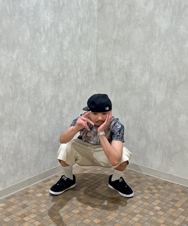 ムファサさんの「BEAMS WOMEN｜BEAMS / メッシュ プリント ルーズTシャツ」を使ったコーディネート