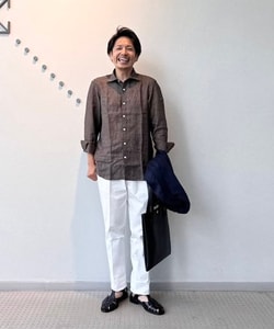 BEAMS F(ビームスF)【別注】BARBA / リネンウール BEAMS F(ビームスF)【別注】BARBA / リネンウール