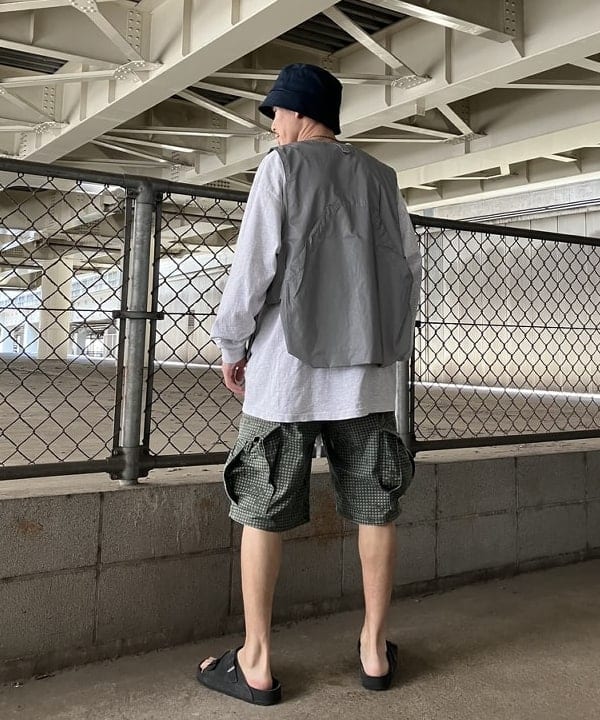 ホサカさんの「BEAMS WOMEN｜BEAMS / ベーシック バケット ハット」を使ったコーディネート