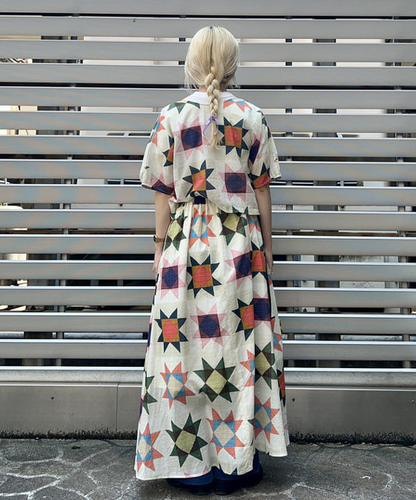 ナツハさんの「BEAMS WOMEN｜BEAMS BOY / イレギュラー バンダナ バッグ」を使ったコーディネート