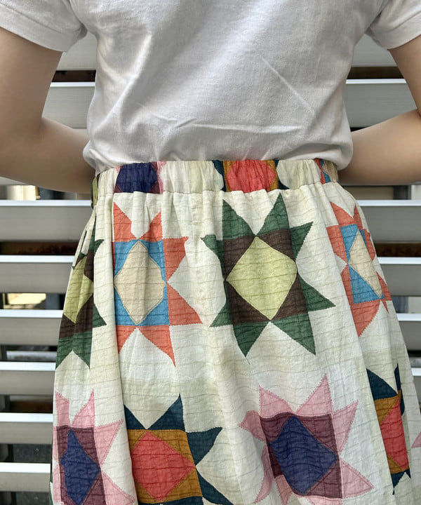 ナツハさんの「BEAMS WOMEN｜BEAMS BOY / イレギュラー バンダナ バッグ」を使ったコーディネート