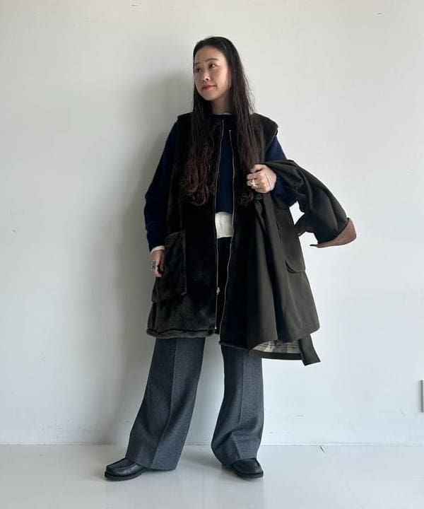 清水 彩乃さんの「BEAMS WOMEN｜Paraboot / 別注 BAHAMAS」を使ったコーディネート