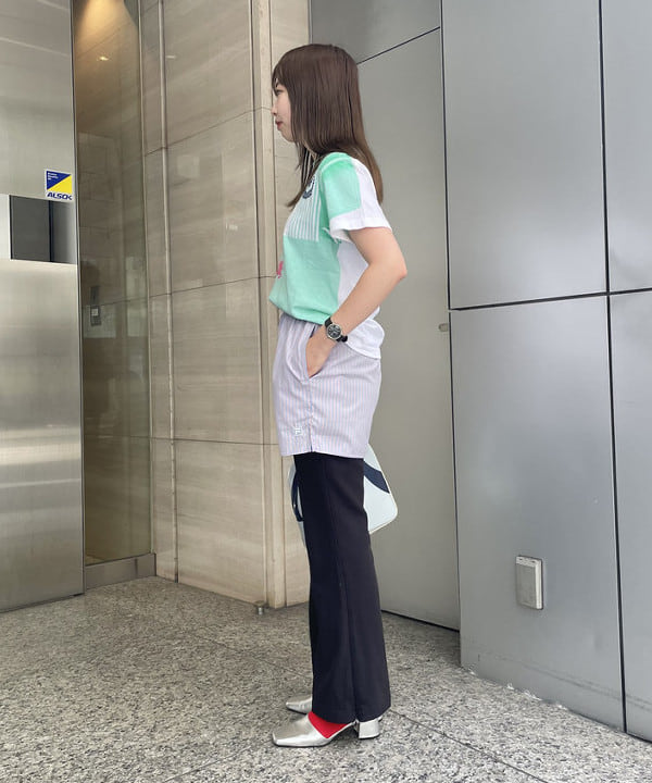 reiさんの「BEAMS WOMEN｜FILA &times; Ray BEAMS / 別注 40-LOVE トランクス」を使ったコーディネート