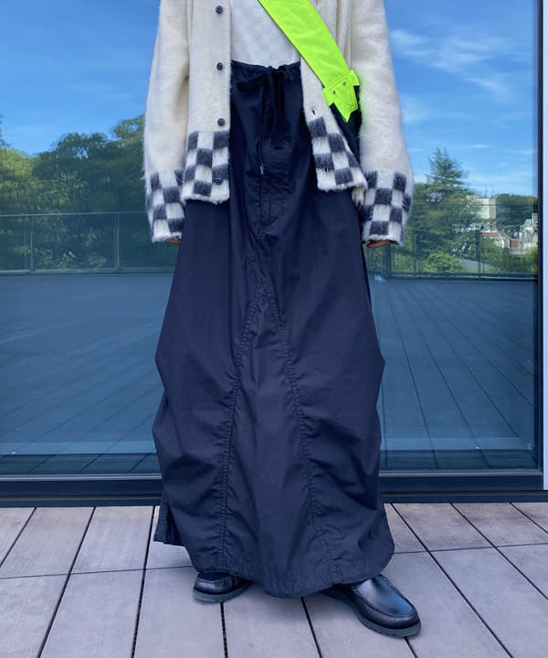 Kaoru Sakumaさんの「BEAMS WOMEN｜チェッカード Vネック カーディガン」を使ったコーディネート