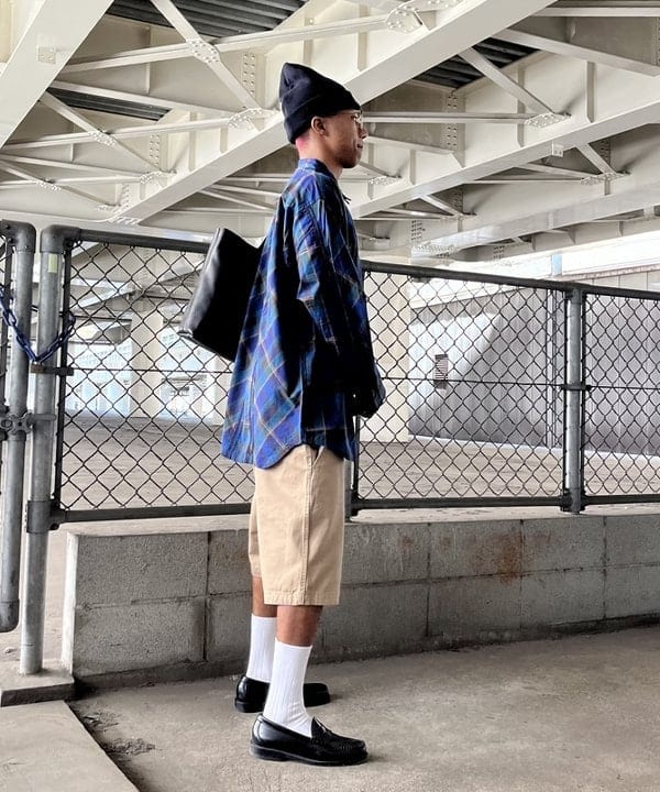 NADEL ナデールさんの「BEAMS WOMEN｜BEAMS / ベーシック チノショーツ 24SS」を使ったコーディネート