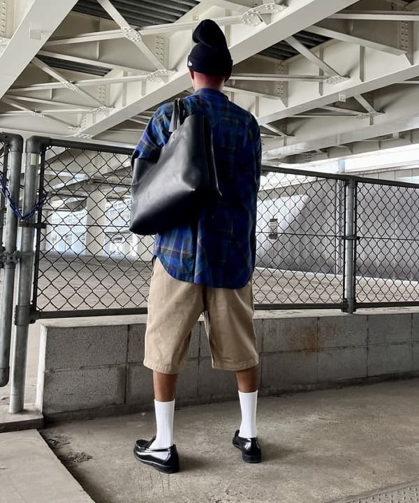 NADEL ナデールさんの「BEAMS WOMEN｜BEAMS / ベーシック チノショーツ 24SS」を使ったコーディネート