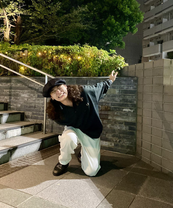 りくっしーさんの「BEAMS WOMEN｜BEAMS PLUS / スエード バイザー リネン キャスケット」を使ったコーディネート