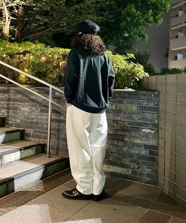 りくっしーさんの「BEAMS WOMEN｜BEAMS PLUS / スエード バイザー リネン キャスケット」を使ったコーディネート