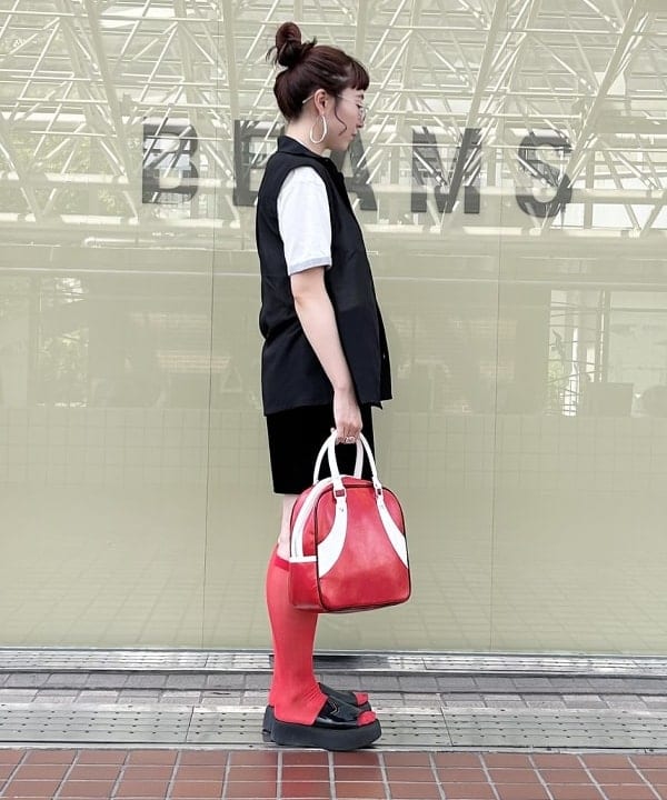 庭野 優紀さんの「ティアドロップ 眼鏡」を使ったコーディネート