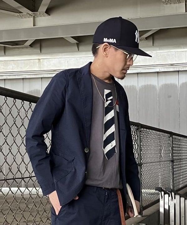 ホサカさんの「BEAMS WOMEN｜BEAMS PLUS / COOLMAX（R）シアサッカー アイビー ショーツ」を使ったコーディネート