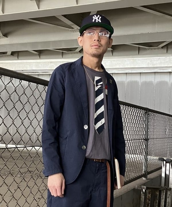 ホサカさんの「BEAMS WOMEN｜BEAMS PLUS / COOLMAX（R）シアサッカー アイビー ショーツ」を使ったコーディネート