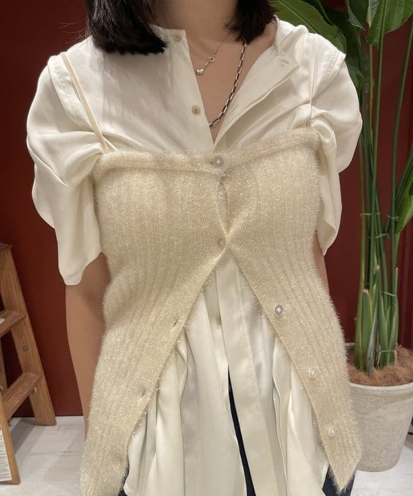 サカサイスズカさんの「BEAMS WOMEN｜maturely / FibrilSatin Blouse」を使ったコーディネート