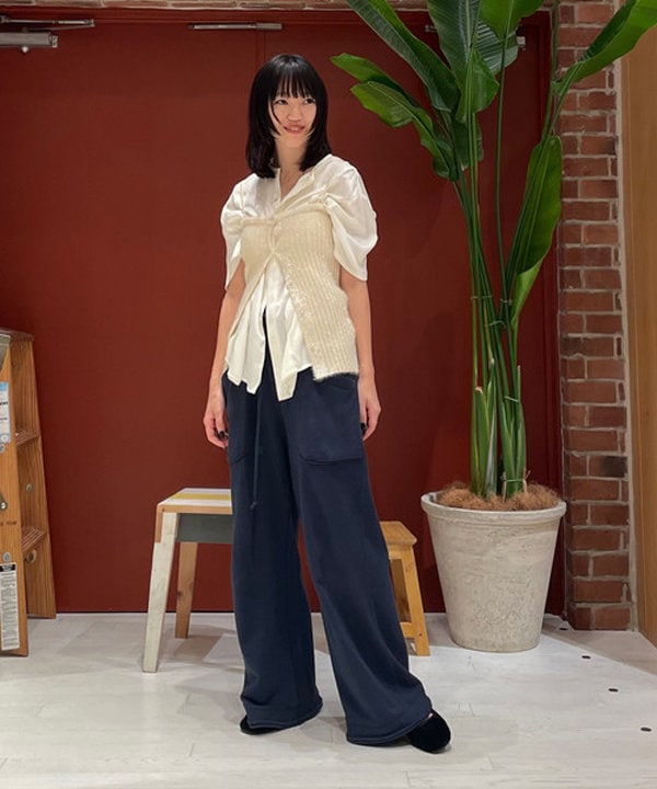 サカサイスズカさんの「BEAMS WOMEN｜maturely / FibrilSatin Blouse」を使ったコーディネート