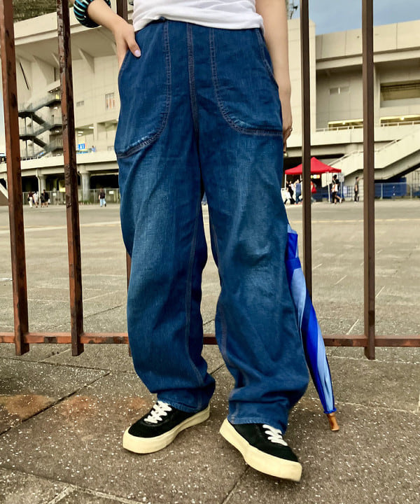 小原 もこさんの「BEAMS WOMEN｜ボーイ ベーシック Tシャツ」を使ったコーディネート