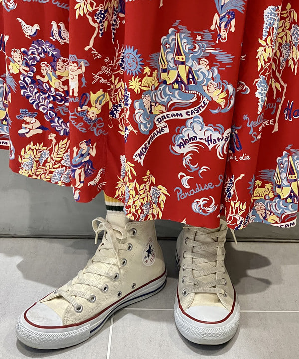小原 もこさんの「BEAMS WOMEN｜CONVERSE / ALL STAR HI」を使ったコーディネート