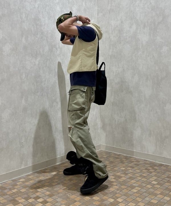 ムファサさんの「BEAMS WOMEN｜SLOW_NY_HELMET」を使ったコーディネート