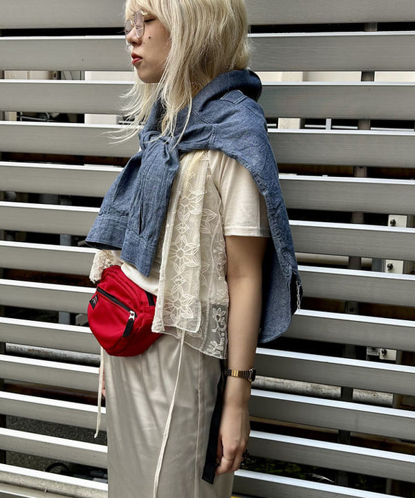 ナツハさんの「BEAMS WOMEN｜ティアドロップ 眼鏡」を使ったコーディネート
