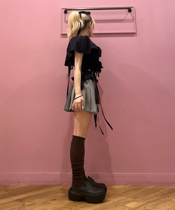 コスゲさんの「BEAMS WOMEN｜▲MIYAO_QuiltSK_SP」を使ったコーディネート